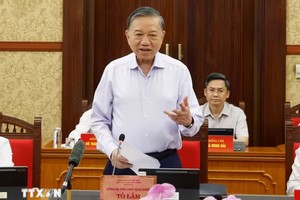 Tổng Bí thư, Chủ tịch nước chủ trì phiên họp Ban Chỉ đạo Trung ương về phát triển khoa học, công nghệ, đổi mới sáng tạo và chuyển đổi số - Ảnh: TTXVN