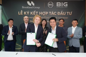 Lễ ký kết hợp tác đầu tư giữa BROOKLAND và BIG