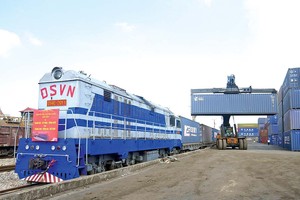 Tập đoàn Đường sắt Quốc gia Việt Nam được xác định giữ vai trò nòng cốt trong phát triển ngành đường sắt (Ảnh: P.V) 