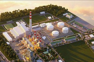 Phối cảnh Dự án Nhà máy điện khí LNG Hiệp Phước