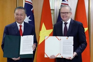 Tuyên bố chung về làm sâu sắc quan hệ đối tác chiến lược toàn diện Việt Nam - Australia 