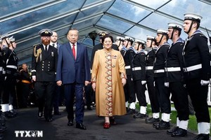Lễ đón Tổng Bí thư, Chủ tịch nước Tô Lâm thăm cấp Nhà nước tới New Zealand 