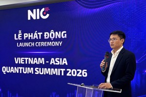 Ông Võ Xuân Hoài, Phó giám đốc Trung tâm Đổi mới sáng tạo Quốc gia (NIC, Bộ Tài chính). Ảnh: Linh Nguyễn