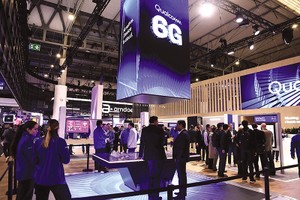 Qualcomm quảng cáo công nghệ 6G thu hút đông đảo khách tham quan tại MWC 2026