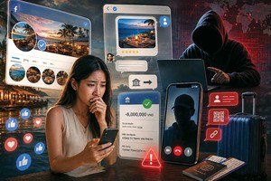 Fanpage tích xanh, lượng người theo dõi lớn chưa đủ để đảm bảo giao dịch an toàn. Hình minh họa 