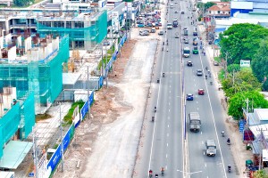 Quốc lộ 13 đoạn qua khu vực Bình Dương sắp hoàn thành mở rộng từ 8 - 10 làn xe 