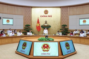 Thủ tướng Chính phủ Lê Minh Hưng chủ trì Phiên họp Chính phủ chuyên đề xây dựng pháp luật tháng 8/2026 (Phiên thứ hai) - Ảnh: chinhphu.vn