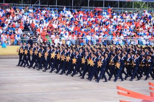 Khối Doanh nhân Việt Nam tại đại lễ A80 - những “người lính thời bình” trên mặt trận kinh tế (Ảnh: H.N)