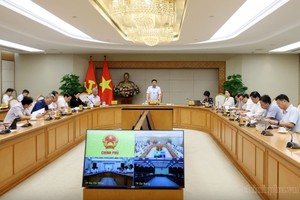 Phó Thủ tướng Nguyễn Văn Thắng chủ trì phiên họp thứ 3 của Hội đồng điều hành Trung tâm Tài chính Quốc tế tại Việt Nam - Ảnh chinhphu.vn