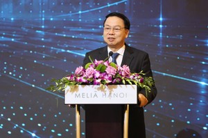 Thứ trưởng Bộ Tài chính Nguyễn Đức Chi phát biểu chỉ đạo tại Hội nghị. Ảnh: Mạnh Tuấn