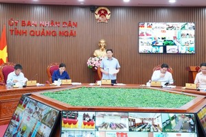 UBND tỉnh Quảng Ngãi tổ chức cuộc họp đánh giá tình hình thực hiện, giải ngân vốn đầu tư công 8 tháng đầu năm và nhiệm vụ thời gian tới vào ngày 9/9.