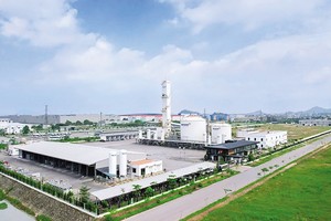 Doanh nghiệp châu Âu đang mở rộng đầu tư tại Việt Nam. Trong ảnh: Dự án sản xuất khí công nghiệp của Tập đoàn Messer (Đức) tại Thái Nguyên