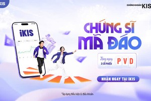 KIS tặng 3 cổ phiếu cho khách hàng mở mới tiểu khoản ký quỹ