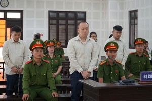 Nguyễn Quang Hoàng - Tổng giám đốc GFDI tại phiên xét xử.