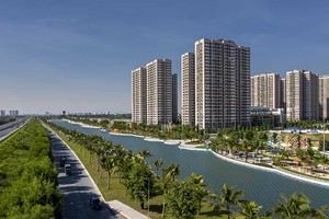Hình ảnh một phân khu thuộc Vinhomes Ocean Park Gia Lâm. Ảnh: Vinhomes