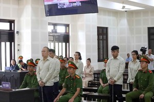 Hội đồng xét xử đã tòa tuyên phạt Nguyễn Quang Hoàng - Tổng giám đốc Công ty GFDI tù chung thân.