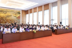 Các vị đại biểu Quốc hội hoạt động chuyên trách sẽ cho ý kiến 17 dựi án luật - Ảnh: Quang Phúc. 