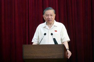 Tổng Bí thư, Chủ tịch nước Tô Lâm hồi âm ý kiến cử tri - Ảnh: Đức Thanh.