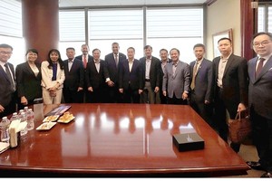 Đoàn công tác UBND TP. Đà Nẵng làm việc với đại diện Tập đoàn HAS. Ảnh: Đoàn công tác