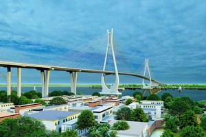 Phối cảnh cầu Cát Lái nối TP.HCM với Thành phố Đồng Nai 