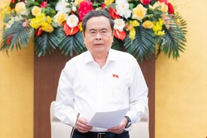 Chủ tịch Quốc hội Trần Thanh Mẫn phát biểu bế mạc - Ảnh: QH. 