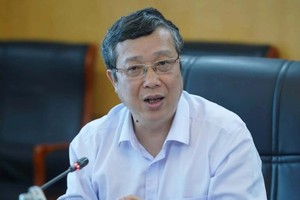 Cựu Thứ trưởng Bộ Nông nghiệp và Môi trường Hoàng Trung. Ảnh: BNNMT