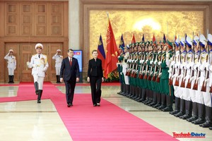 Lễ đón Thủ tướng Liechtenstein thăm chính thức Việt Nam 