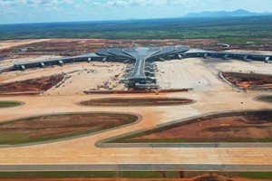 Sân bay Long Thành đang hoàn thiện các hạng mục cuối cùng để đưa vào khai thác cuối năm 2026 - Ảnh: Lê Toàn
