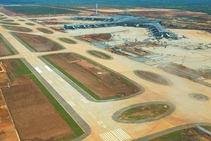 Sân bay Long Thành đang hoàn thiện các hạng mục cuối cùng để khai thác vào tháng 12/2026 - Ảnh: Lê Toàn