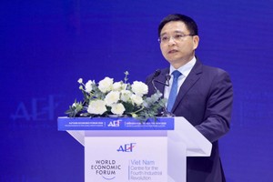 Phó Thủ tướng Nguyễn Văn Thắng phát biểu. Ảnh: Lê Toàn.