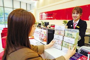 Lãi suất cho vay bất động sản vẫn ở mức cao, dù nhiều ngân hàng đã triển khai các chương trình giảm lãi suất. Ảnh: Lê Toàn