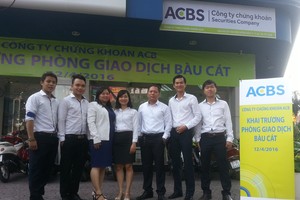 ACBS khai trương phòng giao dịch Bàu Cát