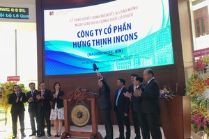 Cổ phiếu Hưng Thịnh Incons (HTN) tăng kịch trần phiên chào sàn 