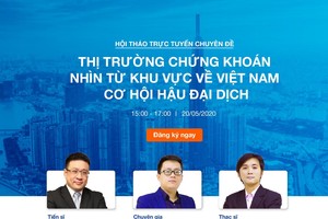 Dự kiến, Hội thảo Trực tuyến sẽ diễn ra từ 15h - 17h ngày 20/05/2020.
