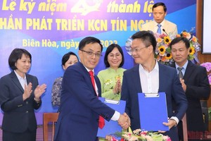 KCN Tín Nghĩa (TIP) hợp tác chiến lược toàn diện cùng Cảng Phước An