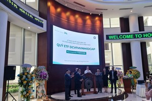 Ngày 29/9, Quỹ ETF nội đầu tiên mô phỏng VNMIDCAP chào sàn HOSE