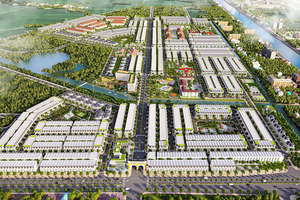 Phối cảnh tổng thể Khu đô thị DIC Victory City Hậu Giang.