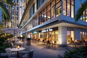 Shop khối đế The Gió Riverside và lợi thế liền kề 2 nhà gà Metro