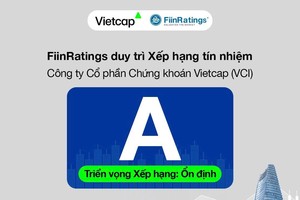 FiinRatings duy trì xếp hạng tín nhiệm "A" cho Vietcap (VCI): Lợi thế chi phí vốn và thế mạnh IB khó sao chép 