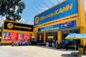 Doanh thu tháng 8 của Thế giới Di động (MWG) lên mốc lịch sử 18.037 tỷ đồng, tăng gần 36% 