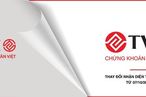 Chứng khoán Tân Việt (TVSI) thay đổi nhận diện thương hiệu mới