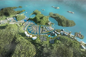 Phối cảnh dự án Cát Bà Amatina
