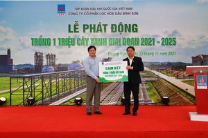 BSR cam kết trồng 1 triệu cây xanh trong giai đoạn 2021-2025