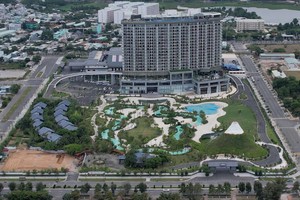 Toàn cảnh Tổ hợp Mikazuki Spa & Hotel Resort (Đà Nẵng) do Vinaconex làm Tổng thầu thi công 