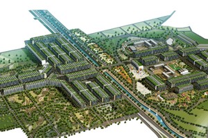 Mặt bằng tổng thể Khu đô thị Bãi Muối