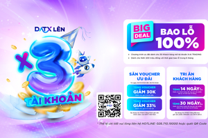 "DATX lên 3, nhân 3 tài khoản"