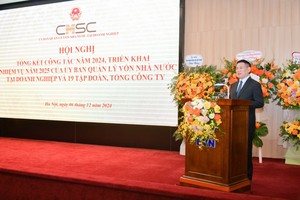 Phó Thủ tướng Chính phủ Hồ Đức Phớc phát biểu tại Hội nghị