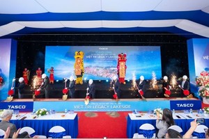 Tasco (HUT) khởi công khu biệt thự cao cấp tại trung tâm tỉnh Phú Thọ