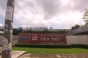 Bao bì Nhựa Tân Tiến (TTP) trả cổ tức bằng tiền tỷ lệ 15%