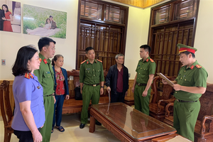 Cơ quan Cảnh sát điều tra, Công an tỉnh Sơn La thi hành Quyết định khởi tố vụ án, khởi tố bị can và Lệnh bắt tạm giam đối với Bùi Mạnh Hùng